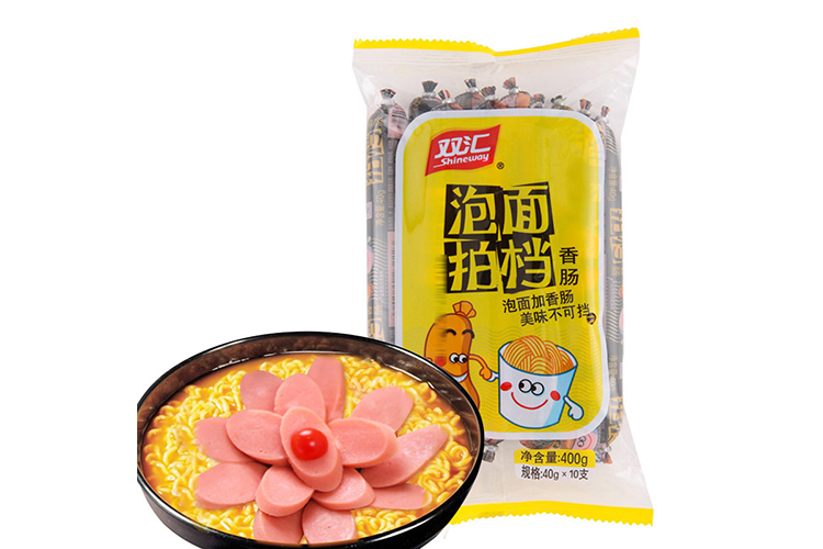 SHUANGHUI SAUSAGE NOODLE 10PCS 400GX10PACKS